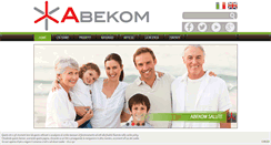Desktop Screenshot of abekom.it
