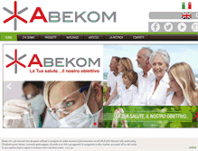 Tablet Screenshot of abekom.it
